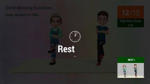 GOOD MORNING HOME EXERCISES FOR KIDS