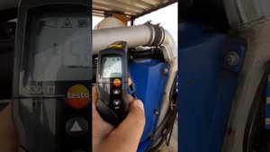 Нагрев воздуха турбиной  двигатель ямз-7511 , 1250 оборотов