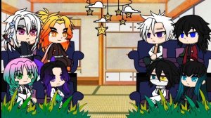 Реакция персонажей из клинка на шипы. {2/?} [Gacha Club]