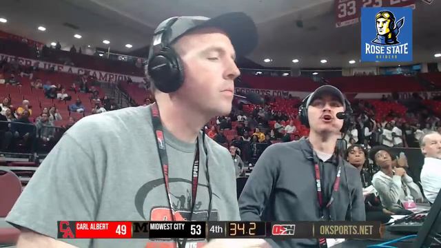 Carl Albert vs Midwest City State Semifinals Basketball 2024 смотреть онлайн