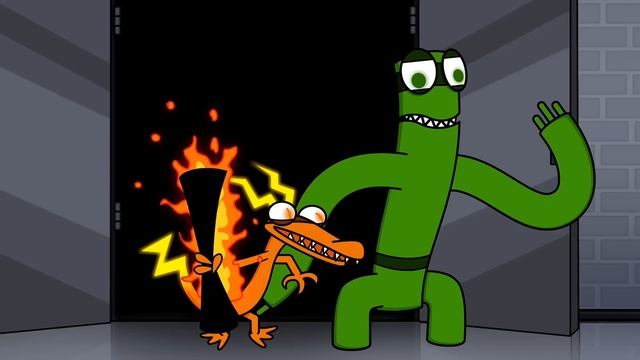 RAINBOW FRIENDS, But They're SUPERHEROES?! (Cartoon Animation) смотреть онлайн