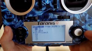 Taranis Q X7: Creating A New Model