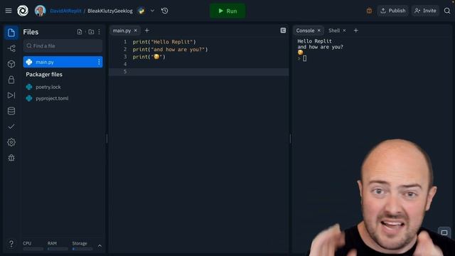 Day 1 - 100 Days of Code: Print and Replit Workspace смотреть онлайн