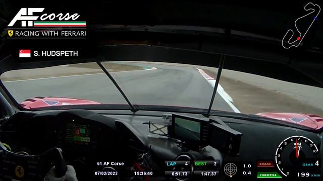 Barcelona 2023 Onboard - Ferrari 488 GT3 Evo смотреть онлайн
