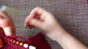 Повязка для новорожденных/ повязка спицами