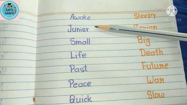 Opposite Words /Antonyms /100 Common Opposite Words смотреть онлайн