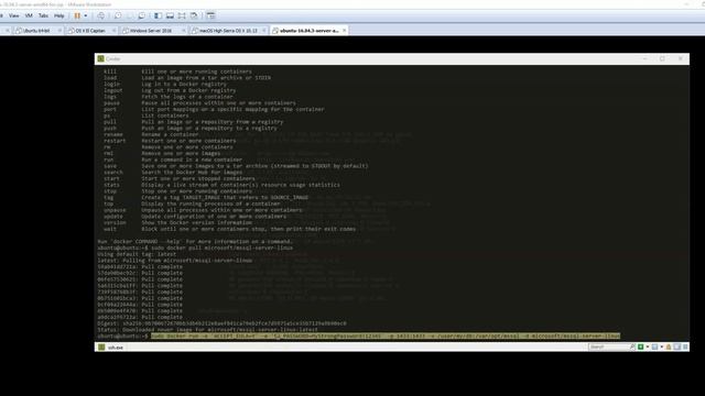 How to Install MSSQL Server on Linux Ubuntu Server Using Docker Container смотреть онлайн