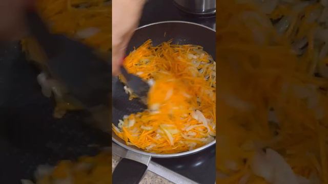 Салат с папоротником и кальмаром 🦑