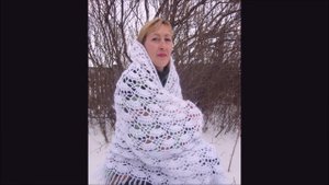 накину я на плечи шаль,схемы,фото.как связать шаль