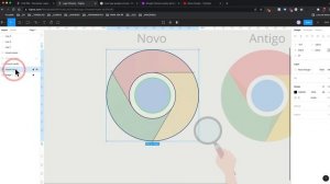 Recriando a nova logo do Google Chrome no Figma