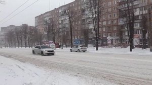 Кривой Рог накрыл снегопад 28 12 21
