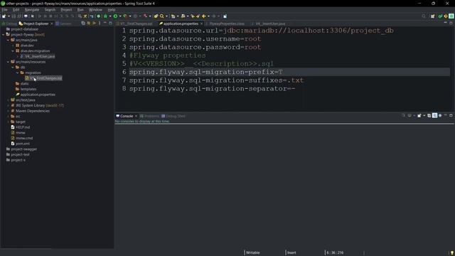 How to migrate the database in spring boot using flyway? смотреть онлайн
