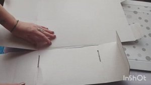 Как собрать большую коробку?  распаковка сима-ленд часть2.  Подарочная коробка для мыла