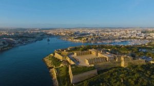 Valletta and Sliema, Tigne' Point aerial view