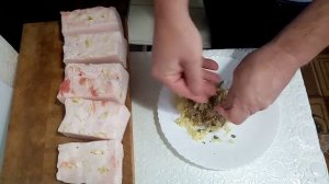 Как правильно солить сало, сухая засолка, соль и специи, сало тает во рту, чеснока мало не бывает