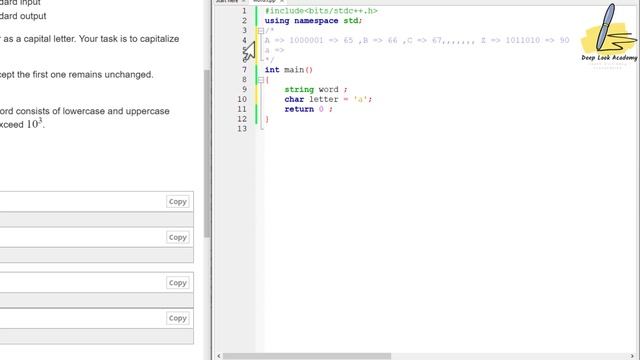 281A - Word Capitalization ( Codeforces ) Solution ( Bangla ) | Cpp Language
