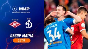 Highlights Spartak vs Dynamo (3-3) | RPL 2022/23