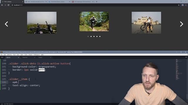SLICK SLIDER - лучший слайдер для сайта за 1 час. Подробный гайд. Подключение и настройка слайдера ( смотреть онлайн
