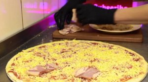 РЕЦЕПТ ПИЦЦЫ - ЦЕЗАРЬ , быстрый , простой и легкий способ приготовления