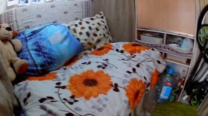 Обзор самодельного ТРЁХКОЛЁСНОГО автодома (ДОМ НА КОЛЕСАХ)