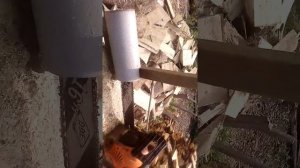 Приспособление для бензопилы и заготовке дров одному