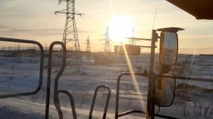 Норильский никель, вахта. Белаз 7555