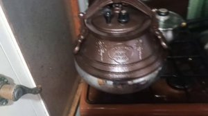 готовлю в афганском казане свинину с картошкой