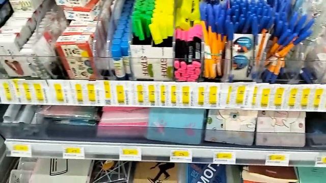 ТОВАРЫ ДЛЯ ШКОЛЫ Анализ выкладки товара на витрине Магазин канцтоваров