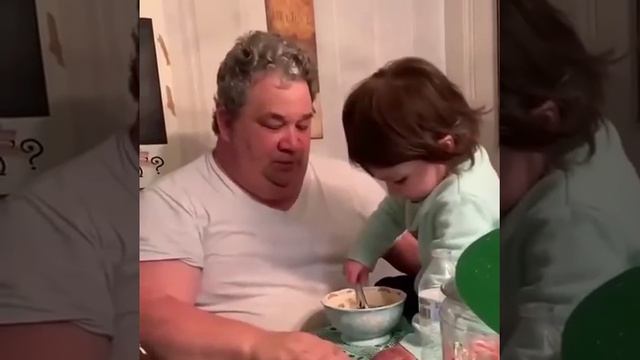 с папой