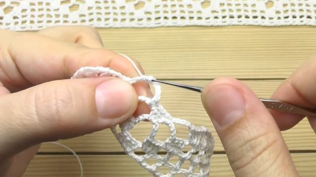 КРУЖЕВО КРЮЧКОМ филейное вязание МАСТЕР-КЛАСС простое ЛЕНТОЧНОЕ КРУЖЕВО Crochet Tape Lace pattern