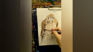 Сухая кисть (акварель, 2 класс)