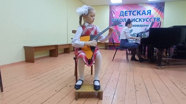 Меланченко Мирослава 8 лет Д Кабалевский Полька 18 02 22 смотреть онлайн