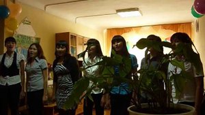 Башкирская песня  "Ак болоттар" ("Белые облака").