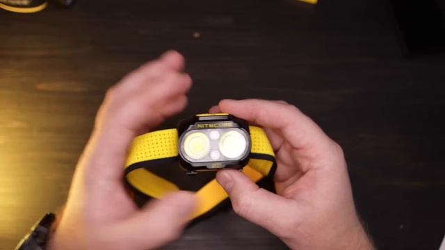 Обновленный ультралегкий налобный фонарь Nitecore UT27