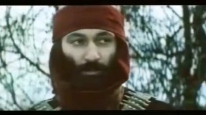 Мухарбек Аков в роли абрека Ризы, в фильме "Колокол священной кузни" (Абхазфильм)