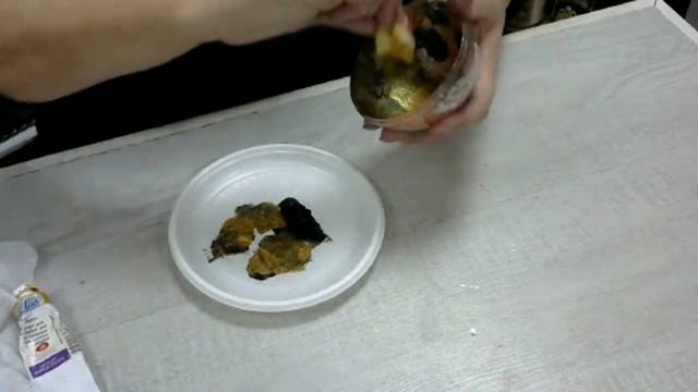 Зеркальный эффект на новогодних шариках. Вакула Галина. смотреть онлайн