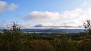 05 09 2019 Немного природы. Теплая осенняя погода. Мурманск. Абрам-мыс. Сопки. Лес.