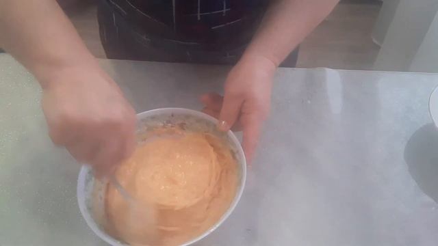 Постные морковные кексы