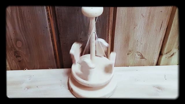 Деревянная карусель Щелкунчик