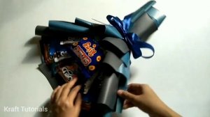 DIY Gift Ideas | How to make explosion Box - Snack bouquet