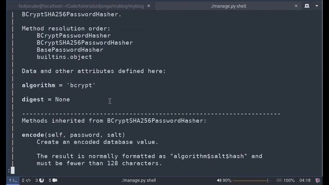 Tutoriel framework web Django Français | Chapitre 16 | Hachage et gestion des mots de passe смотреть онлайн