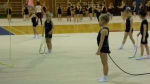 Открытый урок. Худ. гимнастика. Часть 2. 10.12.15