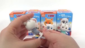 Фигурки "КОШЕЧКИ-СОБАЧКИ". Новая серия в коробочках Sweet Box. Распаковка сюрпризов.