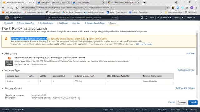 How to connect to an EC2 instance on AWS using Mobaxterm. смотреть онлайн