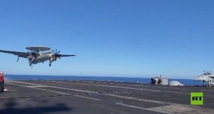 حاملة الطائرات الأمريكية "يو إس إس هاري ترومان" تشارك في مناورات الناتو في الشرق المتوسط