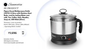 Best 10 Electric Kettle 2022 | Top 10 Best Stainless Steel Inner Body, Boil Water For Tea, Coffee