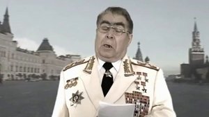 Брежнев поздравляет с 23 февраля/RYTP.