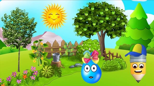 УЧИМ ЦВЕТА. Изучаем ЗЕЛЁНЫЙ ЦВЕТ. Развивающий МУЛЬТИК. Обучающее видео для детей. Дошколята Малыши