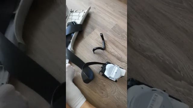 Ремонт, восстановление ремня переднего ремня безопасности VW Tiguan 2 NF 2017 смотреть онлайн