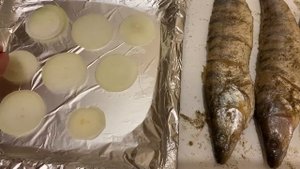 Судак запечённый.Астраханский судак запечённый в духовке#судак#Рецепт #Еда #духовка#вкусно#счно#